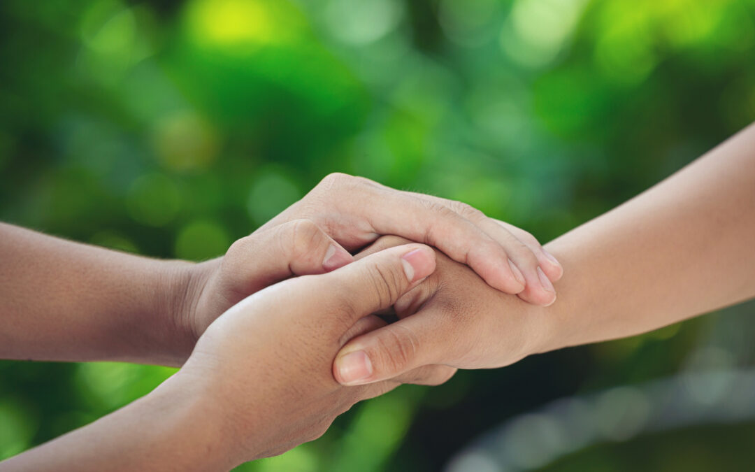 couple-holding-hands-green-meadow